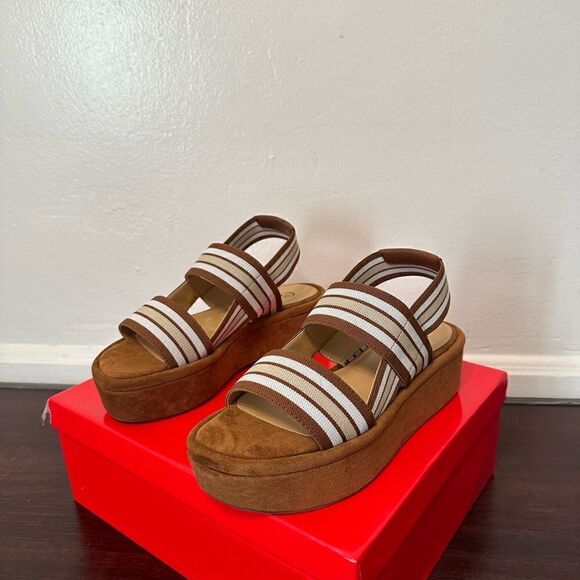 Golo elastic stripe platform sandal size 7,5 - Picture 8 of 14